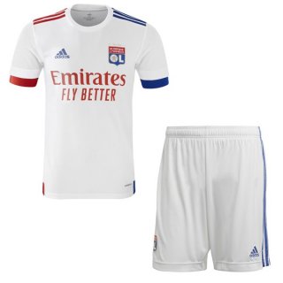 Maglia Lyon Home Bambino 2020 2021 Bianco Maglia Lyon Home Bambino 2020 2021 Bianco