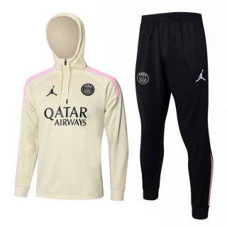 Felpa Cappuccio PSG 2024 2025 Giallo Rosa 3 Felpa Cappuccio PSG 2024 2025 Giallo Rosa 3