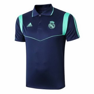 Polo Real Madrid 2019 2020 Blu Verde Navy Polo Real Madrid 2019 2020 Blu Verde Navy