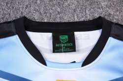 Thailandia Maglia Cronulla Sharks 2017 2018 Blu