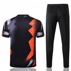 Maglia di Formazione Paris Saint Germain Set Completo 2019 2020 Arancione Nero