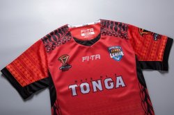 Thailandia Maglia Tonga RLWC Home 2017 2018 Rosso