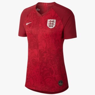 Maglia Inghilterra Away Donna 2019 Rosso Maglia Inghilterra Away Donna 2019 Rosso