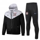 Giacca a vento Corinthians Paulista Set Completo 2019 2020 Nero