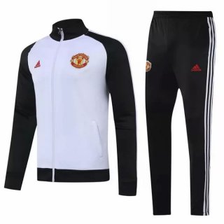 Giacca Manchester United 2020 2021 II Bianco Nero Giacca Manchester United 2020 2021 II Bianco Nero