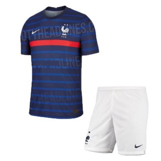 Maglia Francia Home Bambino 2020 Blu Maglia Francia Home Bambino 2020 Blu
