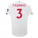 Maglia Liverpool NO.3 Fabinho Away 2019 2020 Bianco