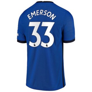 Maglia Chelsea NO.33 Emerson Home 2020 2021 Blu Maglia Chelsea NO.33 Emerson Home 2020 2021 Blu