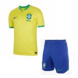 Maglia Brasile Home Bambino 2022 2023