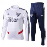 Felpa Bambino Sao Paulo 2019 2020 Bianco