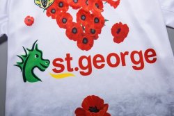 Thailandia Maglia St.George Illawarra Dragons 2018 Bianco