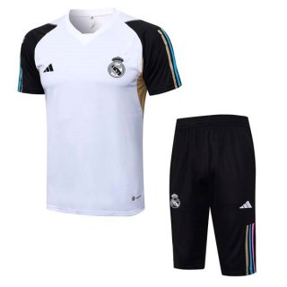 Maglia Formazione Real Madrid Set Completo 2023 2024 Bianco Maglia Formazione Real Madrid Set Completo 2023 2024 Bianco