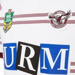 Thailandia Maglia Manly Sea Eagles Away 2018 Bianco