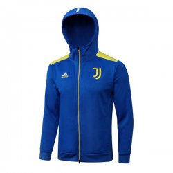 Felpa Cappuccio Set Completo Juventus 2022 2023 Blu