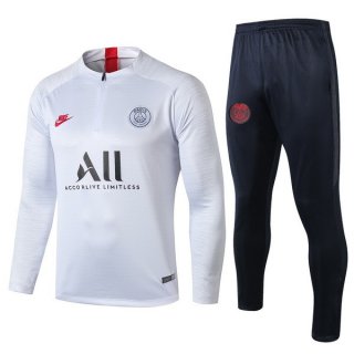 Felpa Paris Saint Germain 2019 2020 Bianco Blu Rosso Felpa Paris Saint Germain 2019 2020 Bianco Blu Rosso