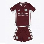 Maglia Leicester City Terza Bambino 2020 2021 Borgogna