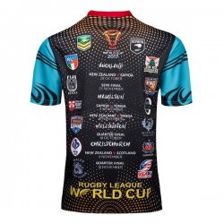 Thailandia Maglia RLWC Selección Nacional 2017 2018 Nero