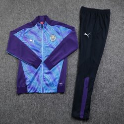 Felpa Manchester City 2019 2020 Porpora Blu