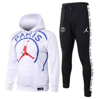Felpa Paris Saint Germain 2020 2021 Bianco Nero Felpa Paris Saint Germain 2020 2021 Bianco Nero