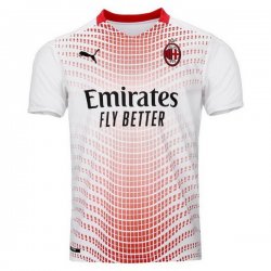 Thailandia Maglia Ac Milan Away 2020 2021 Bianco