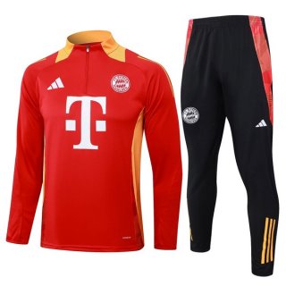 Felpa Allenamento Bayern Monaco 2024 2025 Rosso Felpa Allenamento Bayern Monaco 2024 2025 Rosso