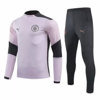 Giacca Manchester City 2020 2021 Rosa Nero Giacca Manchester City 2020 2021 Rosa Nero