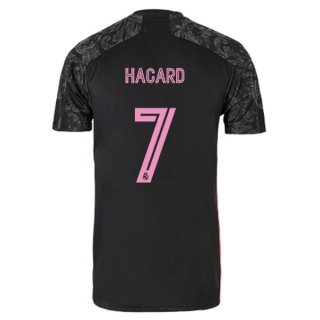Maglia Real Madrid Terza NO.7 Hazard 2020 2021 Nero Maglia Real Madrid Terza NO.7 Hazard 2020 2021 Nero
