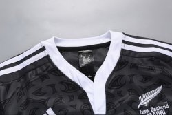 Thailandia Maglia All Blacks 100th Nero