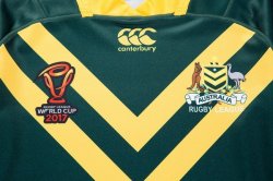 Thailandia Maglia Australia Home RLWC 2017 2018 Verde