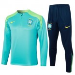 Felpa Allenamento Brasile 2024 2025 Verde 3