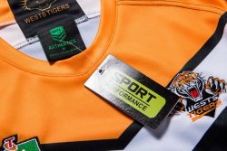 Thailandia Maglia Wests Tigers Home 2018 Nero