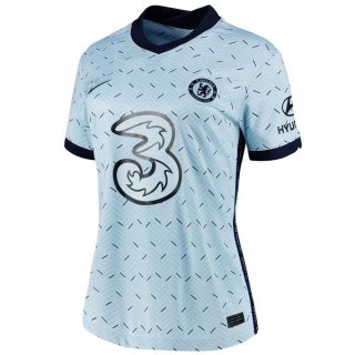 Maglia Chelsea Away Donna 2020 2021 Blu Maglia Chelsea Away Donna 2020 2021 Blu