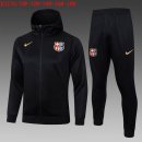Bambino Felpa Cappuccio Barcellona 2024 2025 Nero