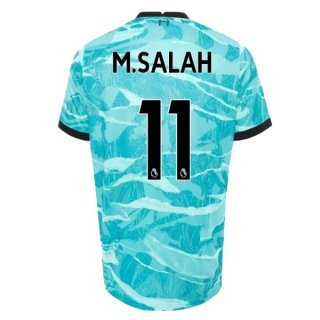 Maglia Liverpool NO.11 M.Salah Away 2020 2021 Blu Maglia Liverpool NO.11 M.Salah Away 2020 2021 Blu