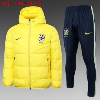 Piumino Brasile Set Completo 2024 2025 Giallo Piumino Brasile Set Completo 2024 2025 Giallo