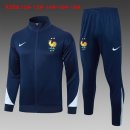 Bambino Giacca Francia 2024 2025 Blu 3