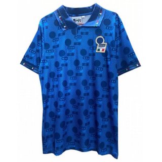 Thailandia Maglia Italy Diadora Home Retro 1994 Blu Thailandia Maglia Italy Diadora Home Retro 1994 Blu