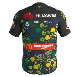 Thailandia Maglia Canberra Raiders 2018 Nero Verde