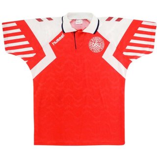 Thailandia Maglia Danimarca Home Retro 1992 Rosso Thailandia Maglia Danimarca Home Retro 1992 Rosso