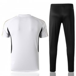Maglia di Formazione Real Madrid Set Completo 2019 2020 Bianco Nero