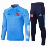 Giacca Ajax 2020 2021 Blu Luce
