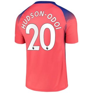 Maglia Chelsea NO.20 Hudson Odoi Terza 2020 2021 Arancione Maglia Chelsea NO.20 Hudson Odoi Terza 2020 2021 Arancione