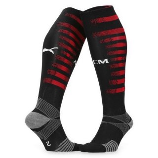 Calzettoni Ac Milan Home 2020 2021 Nero Calzettoni Ac Milan Home 2020 2021 Nero