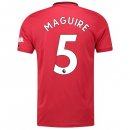 Maglia Manchester United NO.5 Maguire Home 2019 2020 Rosso