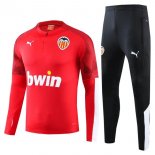 Felpa Valencia 2019 2020 Rosso Nero