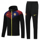 Felpa Barcellona 2020 2021 Nero Rosso