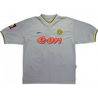 Thailandia Maglia Borussia Dortmund Replica Away Retro 2000 Grigio Thailandia Maglia Borussia Dortmund Replica Away Retro 2000 Grigio