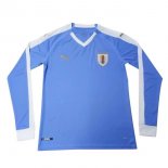 Maglia Uruguay Home ML 2019 Blu