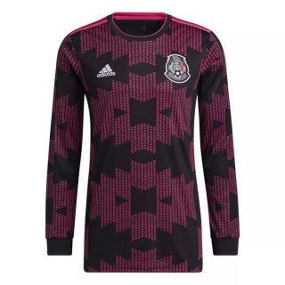 Maglia Mexico Home Manga Larga 2021 Porpora Maglia Mexico Home Manga Larga 2021 Porpora