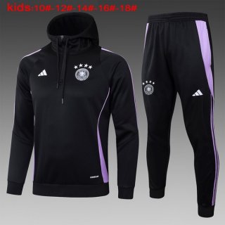 Bambino Felpa Cappuccio Germania 2024 2025 Nero 3 Bambino Felpa Cappuccio Germania 2024 2025 Nero 3